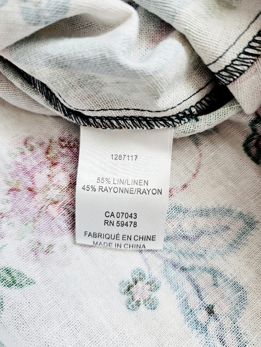 Rachel Zoe Linen Maxi Skirt Elastic Waistband Colorful Tropical Resortwear S NWT - Picture 14 of 14